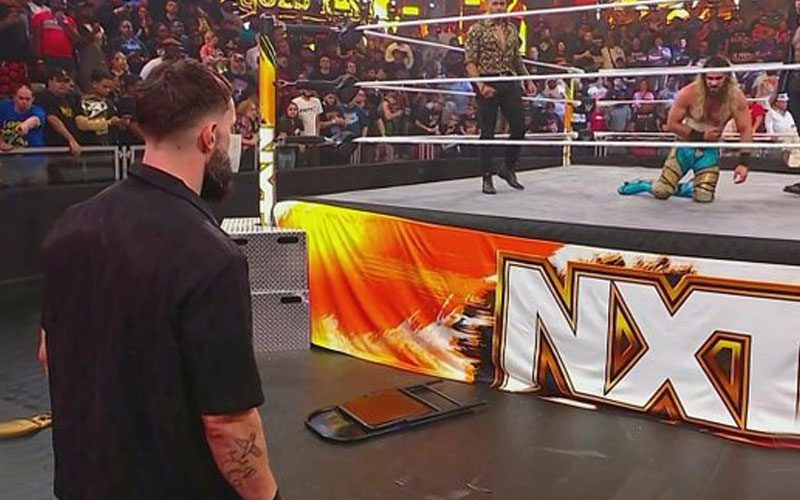 Finn Balor Appears During WWE NXT Gold Rush