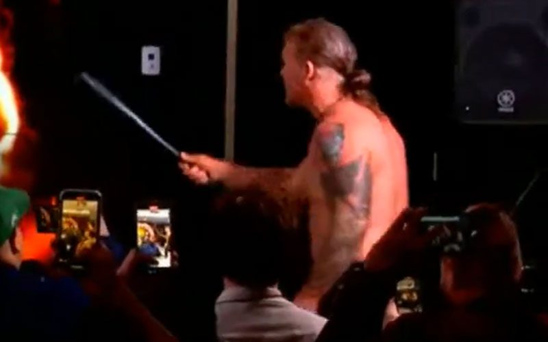 Identity Of Reporter Chris Jericho Busted Open In Water Bottle Incident After Forbidden Door