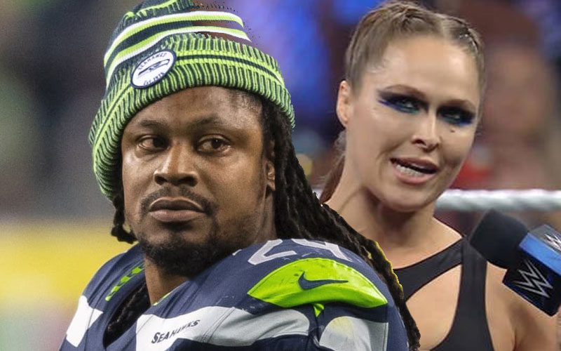 Marshawn Lynch Challenges Ronda Rousey To Wrestling Match
