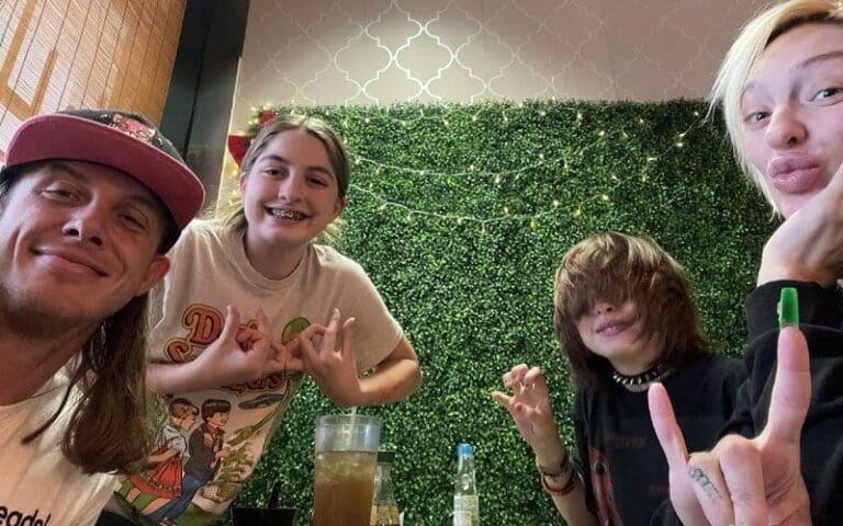 Matt Riddle Drops Rare Photo With His Children For Father's Day