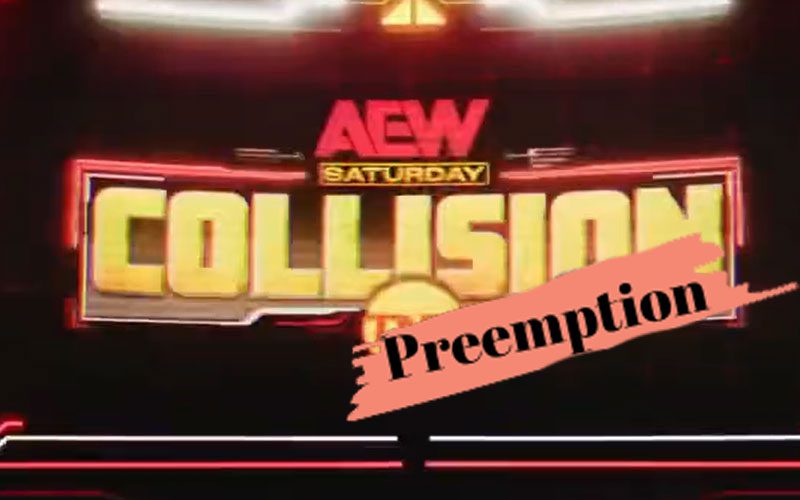 AEW Collision Will Be Preempted Frequently For Other Live Sports
