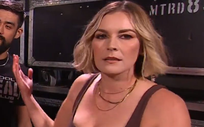 Renee Paquette Gets Involved In Jon Moxley Angle On AEW Dynamite