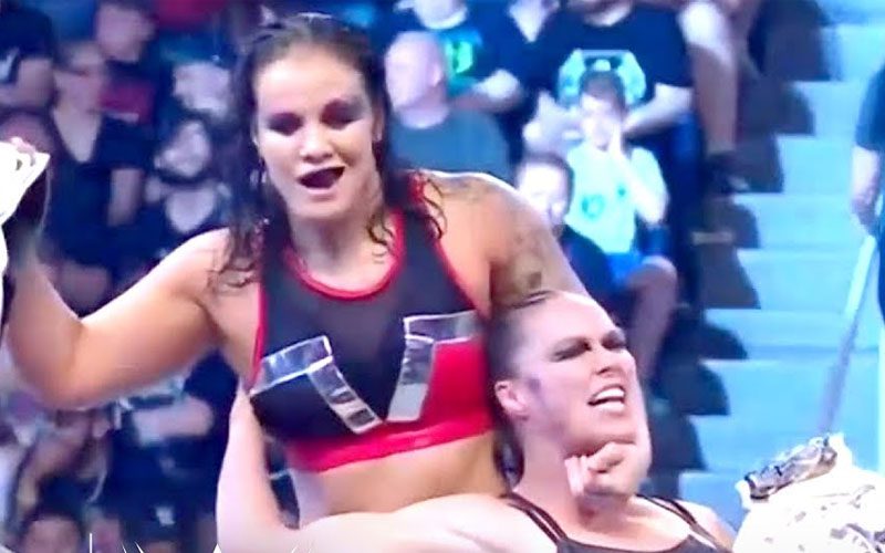 Shayna Baszler Shoots Down Claim That Ronda Rousey Demanded WWE Women’s Tag Team Title Run