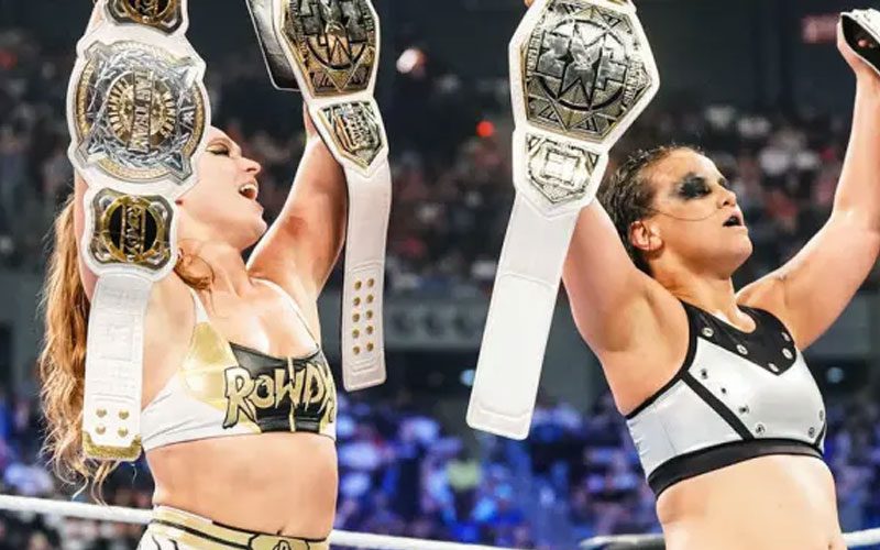 Ronda Rousey Breaks Silence After WWE Unified Tag Team Title Win