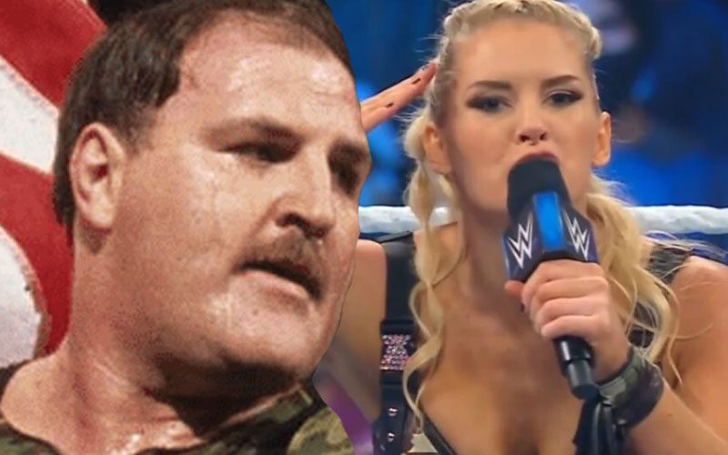 Sgt Slaughter Says Lacey Evans Jacking His Gimmick Is Disrespectful