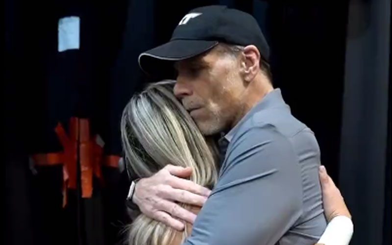 Thea Hail Has A Moment With Shawn Michaels After NXT Battle Royal Win