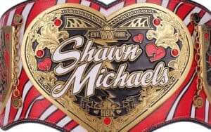 WWE Puts Up Shawn Michaels Legacy Championship Belt For Sale