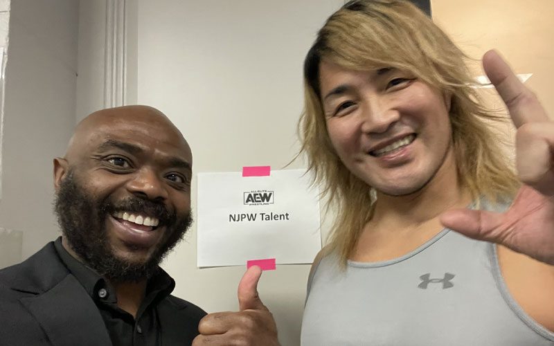 Stokely Hathaway Paid Hiroshi Tanahashi to Break MJF’s Legs at Forbidden Door Event