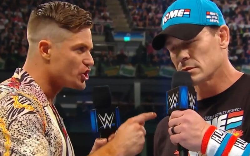 Grayson Waller Sends Warning to John Cena After WWE Return Announcement
