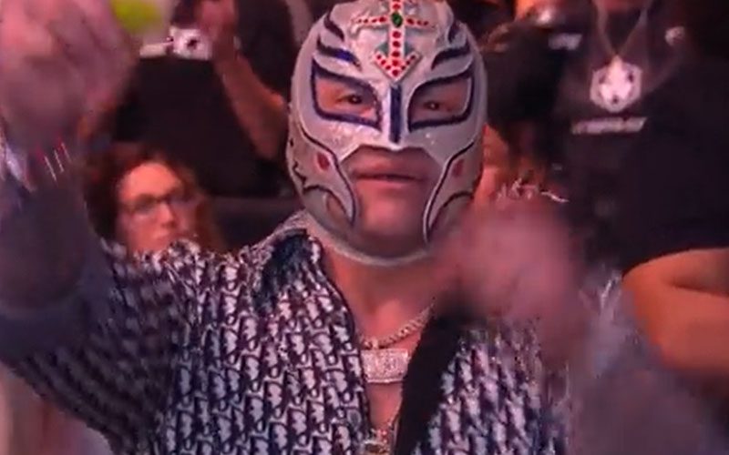 Rey Mysterio’s Name Botched While Appearing at UFC 290 Event