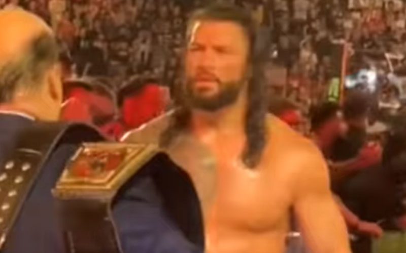 Roman Reigns Visibly Uncomfortable After Fan Touched Him Following WWE Money In The Bank