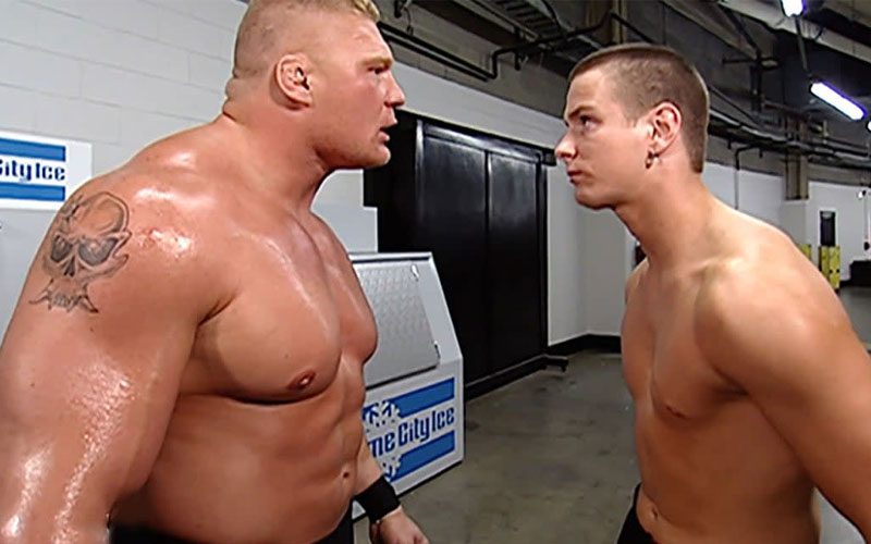 Ex-WWE Star Zach Gowen Has No Intention Of Ever Facing Brock Lesnar Again