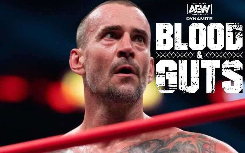 CM Punk Wanted To Be In AEW Blood & Guts Match