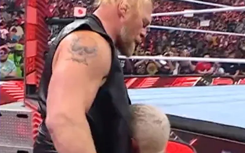 Dustin Rhodes Rips Brock Lesnar After Brutal Attack On Cody Rhodes On WWE RAW