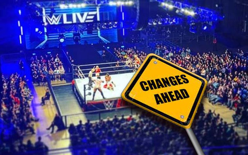 WWE Considering Change For Live Event Set-Up