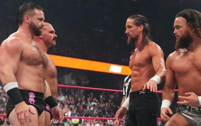 FTR & Bullet Club Gold Mostly Improvised Their 2 Out Of 3 Falls Match On AEW Collision