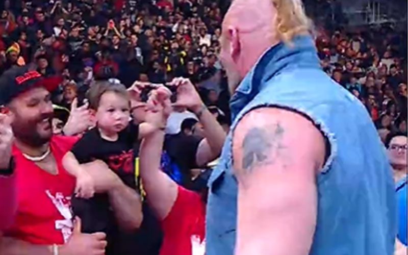 Brock Lesnar Trolls Young Fan In Major Way In Throwback Clip After WWE RAW