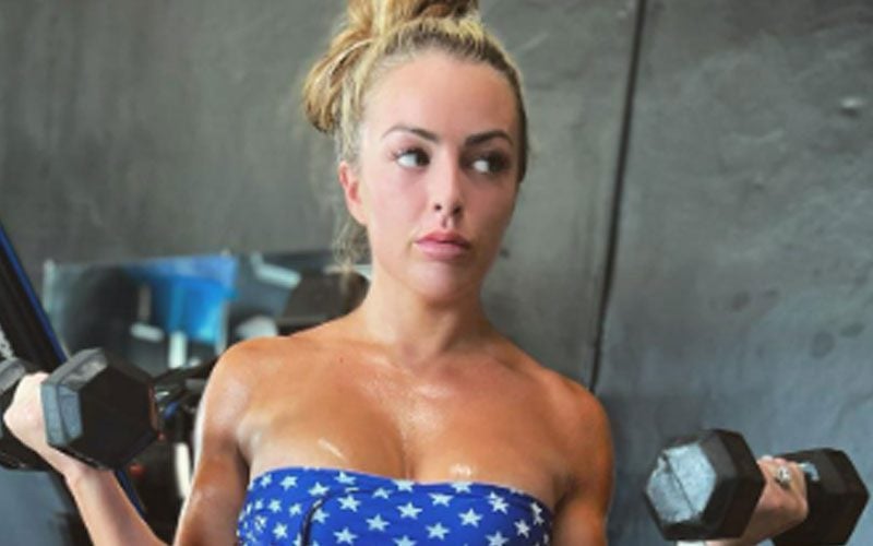 Instagram Deletes Mandy Rose’s 4th Of July Photo Drop