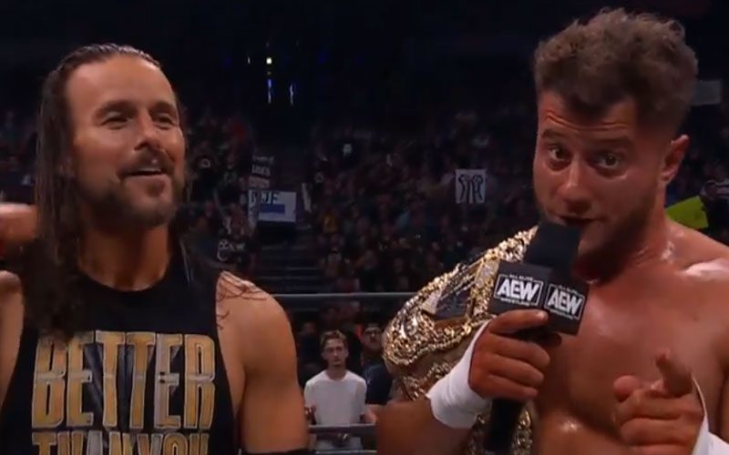 MJF & Adam Cole Get Even More Merchandise After Tag Team Tournament Win