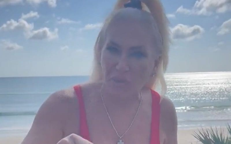 Brutus Beefcake’s Wife Challenges Hulk Hogan In Bizarre Fashion