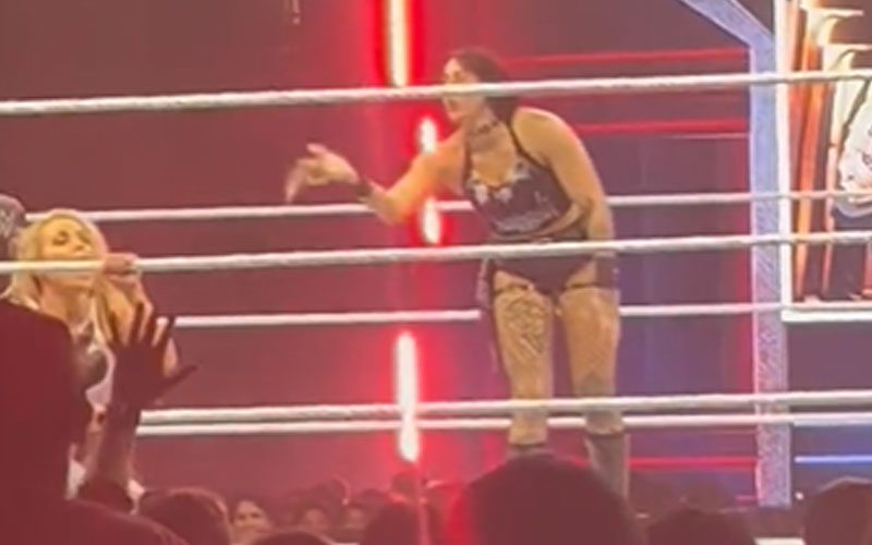 Rhea Ripley Rips Natalya’s Hair Out During WWE Live Event