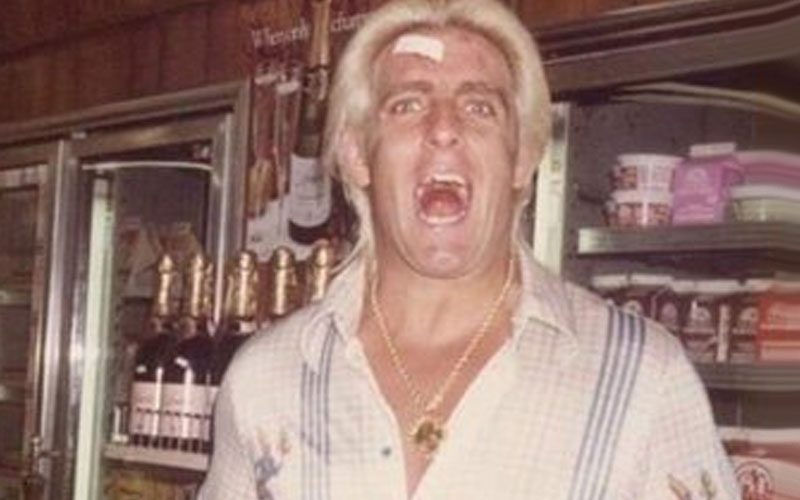 Ric Flair Styles & Profiles With Throwback 4th Of July Photo Drop