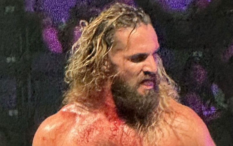 Seth Rollins Breaks Silence After Getting Busted Open During WWE House Show