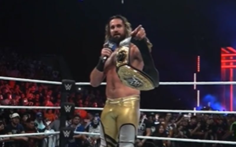 Seth Rollins Pays Tribute To Rey Mysterio During WWE Live Event