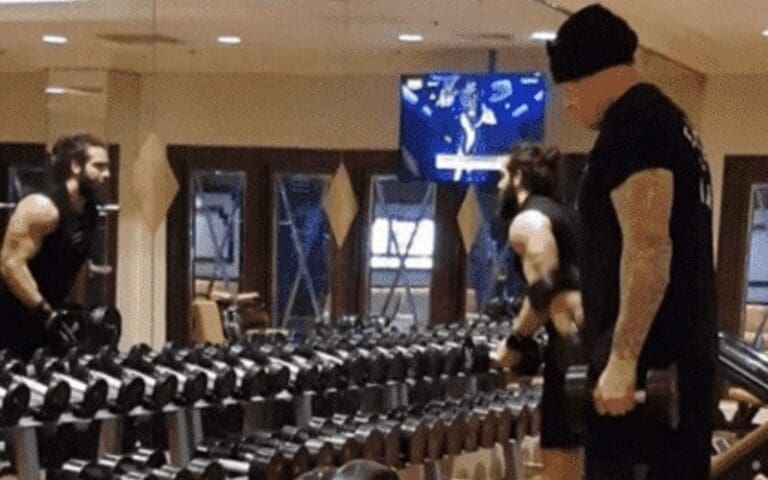 Elias Spotted Working Out With The Undertaker
