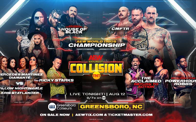 AEW Collision Results Coverage, Reactions & Highlights For August 12, 2023