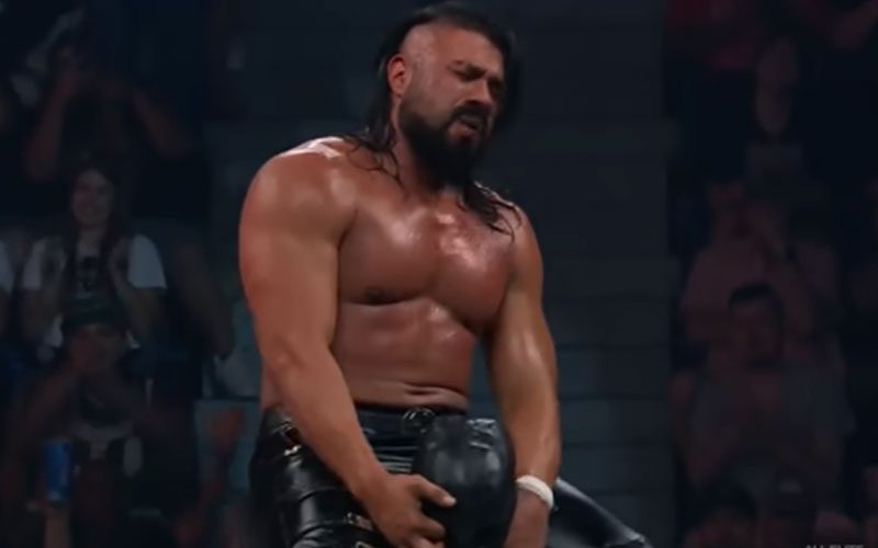Andrade El Idolo Shows Off Nasty Battle Scar After AEW Collision Ladder Match