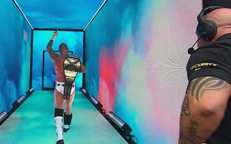 Security Escorted CM Punk to Locker Room After AEW All In Match