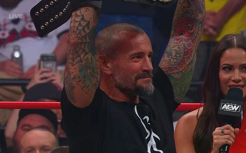 CM Punk Showed Support To SAG-AFTRA Writer’s Strike During AEW Collision