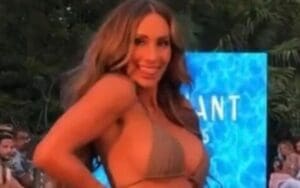 Carmella Channeled Her WWE Character For Miami Swim Week Show