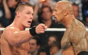 John Cena Didn't Tell Anyone Backstage Before Taking Huge Shot At The Rock On WWE Television
