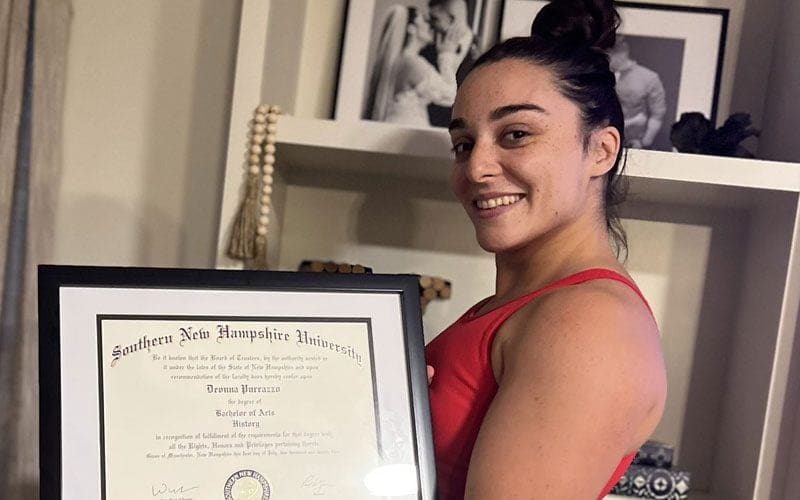 Impact Wrestling’s Deonna Purrazzo Announces Her Graduation from College
