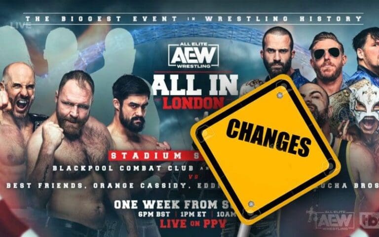 Initial Concepts for All In Stadium Stampede Match
