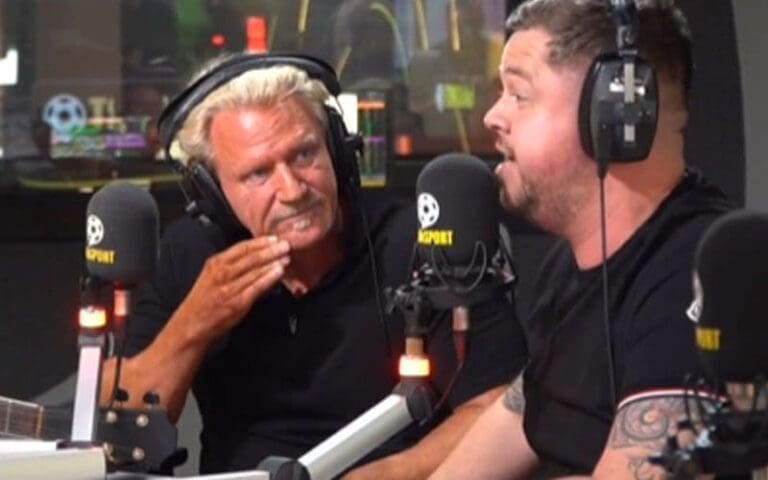Jeff Jarrett Hits Grado With Guitar During AEW All In Promotional
