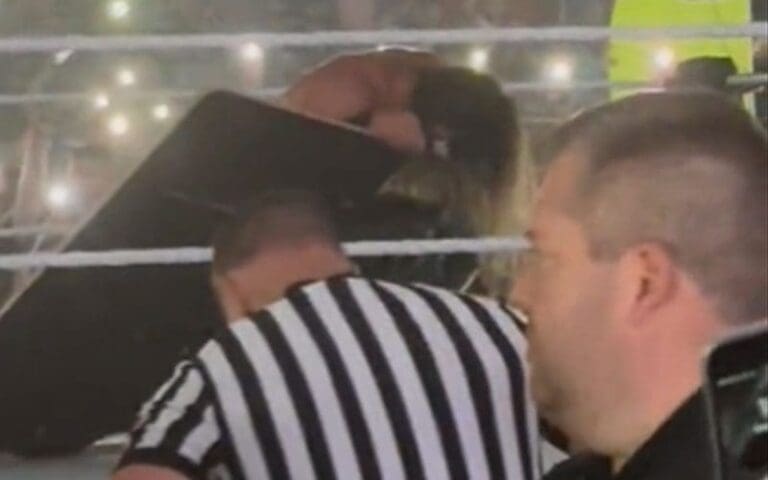Seth Rollins Can't Hold Back Tears During Bray Wyatt Tribute At WWE Live Event