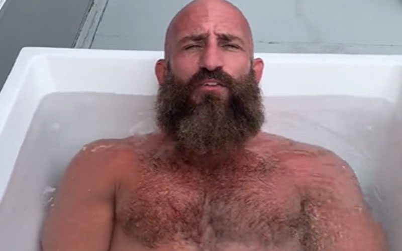 Tommaso Ciampa’s Relentless Search for Johnny Gargano Takes an Unexpected Bath Break