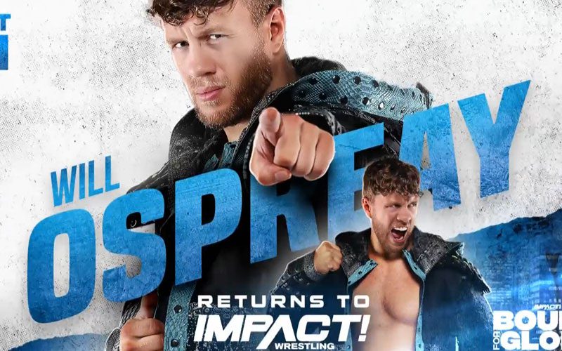 Will Ospreay Set to Return at Impact Wrestling’s Bound For Glory