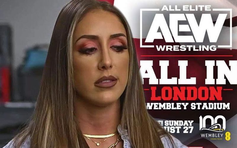 Britt Baker Banged Up Going Into AEW All In London