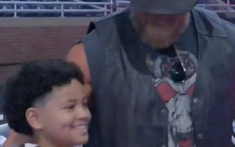 Unseen Footage Of Brock Lesnar & Jey Uso's Son Before WWE SummerSlam