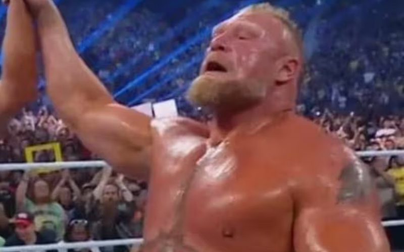 Brock Lesnar Was Injured During SummerSlam Match With Cody Rhodes