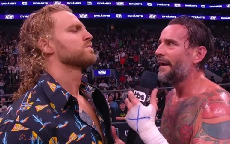 CM Punk's Scathing Promo About Adam Page After AEW Collision Said To Be 'A Rub'