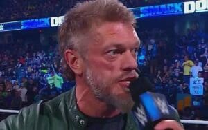 Edge's In-Ring Return & More Booked For WWE SmackDown Next Week