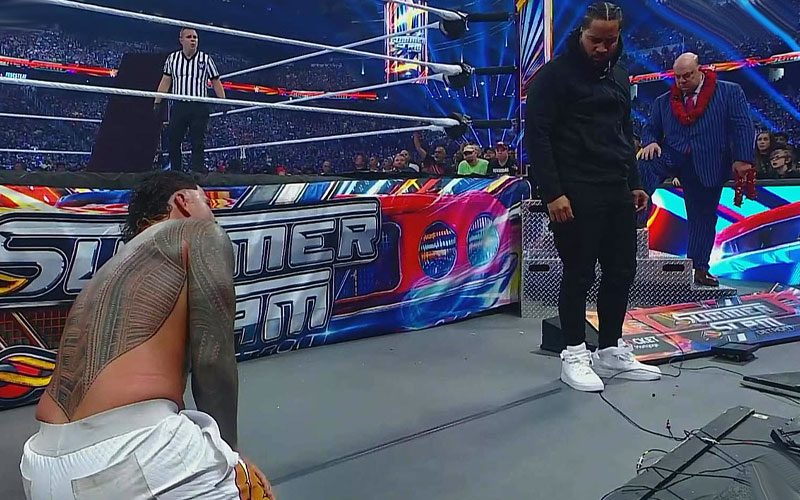 Jimmy Uso Turns On Jey Uso To Help Roman Reigns Win At WWE SummerSlam