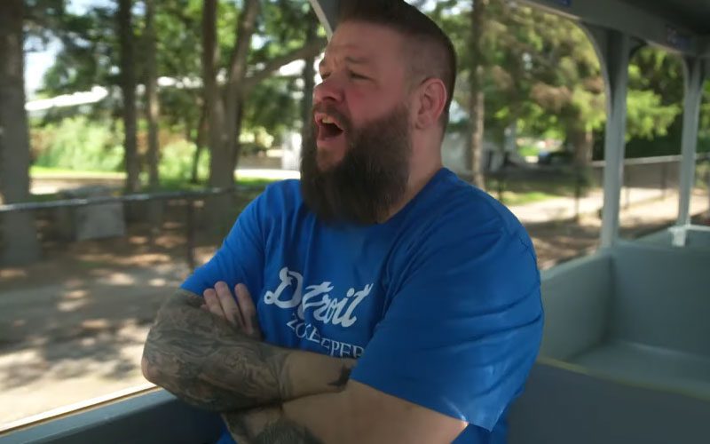 WWE Drops Video Of Kevin Owens Visiting Detroit Zoo During SummerSlam Weekend