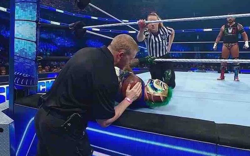 Rey Mysterio Is Doing Fine After Injury On WWE SmackDown