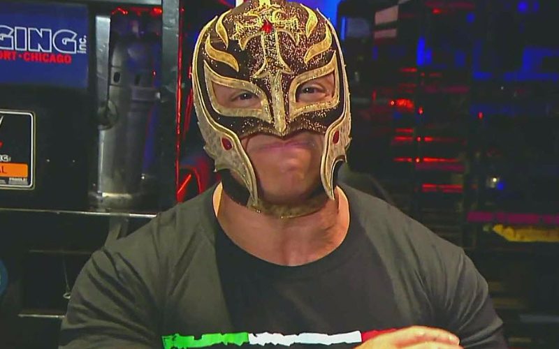 Rey Mysterio Shocks Dominik Mysterio With Surprise Appearance During NXT